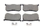 Duro Kevlar Rear Brake Pad Set