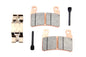 Duro Kevlar Front Brake Pad Set