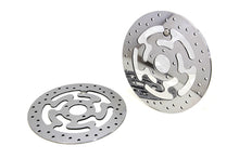 Load image into Gallery viewer, Duro Front Brake Disc Set Polished Stainless Steel