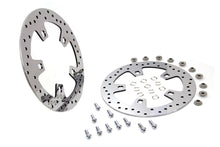 Load image into Gallery viewer, 11.8 inch Drilled Front Brake Disc Set Mirror Polished Stain