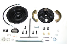 Load image into Gallery viewer, Rear Brake Drum Assembly Black