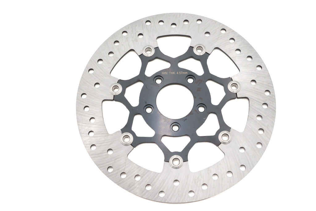 Floating Stainless Steel & Black 11.8 inch Front Brake Disc