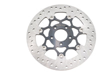 Load image into Gallery viewer, Floating Stainless Steel &amp; Black 11.8 inch Front Brake Disc