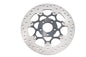 Floating Stainless Steel & Black 11.8 inch Front Brake Disc
