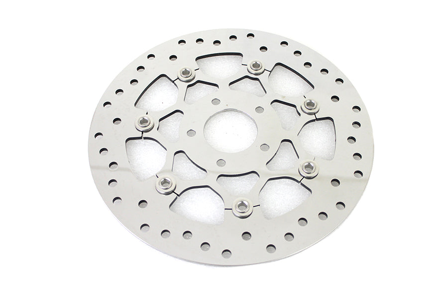 Floating Stainless Steel Mirror Polished 11.8 inch Front Bra