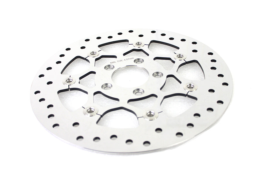 Floating Stainless Steel Mirror Polished 11.8 inch Front Bra