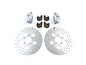 Front Dual Disc Caliper and 10 inch Disc Kit Chrome