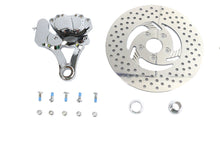 Load image into Gallery viewer, Chrome Rear 4 Piston Caliper and 11-1/2 inch Disc Kit