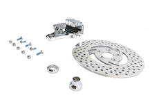 Load image into Gallery viewer, Chrome Rear 4 Piston Caliper and 11-1/2 inch Disc Kit