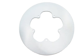 Edart 11.5-inch plain front brake disc with clover leaf style, featuring a smooth brake surface and vented design for vehicle braking.