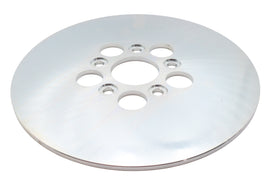 Edart 10-inch plain brake disc for front or rear brake system, metal disc with smooth surface for vehicle braking.