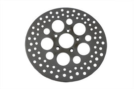 Duro 11-1/2 inch drilled brake disc, front brake rotor with vented design for improved cooling and braking performance.