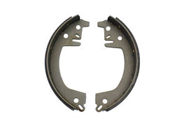 Duro rear hydraulic brake shoe set for bicycle, showing the brake shoes with metal and rubber components.