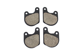 Duro soft front brake pad set for dual disc brakes, showing the brake pads and mounting hardware.
