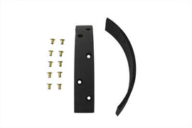 Duro Spring Fork Front Brake Shoe Lining showing the brake lining material and metal backing for motorcycle front brake system.