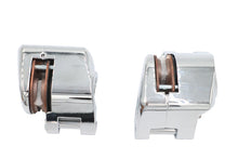 Load image into Gallery viewer, Chrome 1-Piston Front Brake Caliper Set