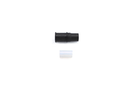 Edart brake caliper mount bracket bushing for pin, vehicle brake component, showing the rubber bushing and metal bracket.