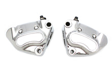 Load image into Gallery viewer, Chrome Front 4 Piston Caliper Set