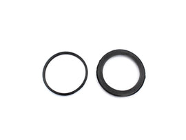 Edart brake caliper seal kit with multiple rubber seals for brake maintenance, shown in black and gray components.