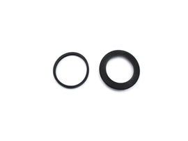 Edart dual disc brake caliper seal kit with multiple rubber seals for effective brake system maintenance