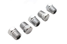 Load image into Gallery viewer, Chrome Brake Line Tee Plug