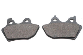 Duro semi-metallic front or rear brake pad set with metal backing plates, designed for reliable vehicle stopping power.
