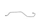 Steel Rear Brake Line Matte Chrome