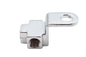Front Brake Line Tee Chrome