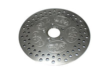 Load image into Gallery viewer, 11-1/2 inch Front Brake Disc Skull Design Polished