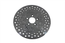 Load image into Gallery viewer, 11-1/2 inch Rear Brake Disc Skull Design Polished
