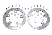Load image into Gallery viewer, Duro 11.8 inch Drilled Front Brake Disc Set Stainless Steel