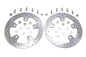 Duro 11.8 inch Drilled Front Brake Disc Set Stainless Steel