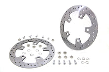 Load image into Gallery viewer, Duro 11.8 inch Drilled Front Brake Disc Set Stainless Steel