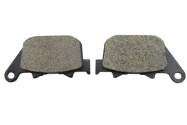 Duro Dura Ceramic rear brake pad set with brake components, designed for reliable vehicle braking performance.