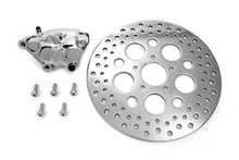 Load image into Gallery viewer, Chrome Front 4 Piston Caliper and 11-1/2 inch Disc Kit