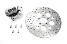 Load image into Gallery viewer, Chrome Front 4 Piston Caliper and 11-1/2 inch Disc Kit