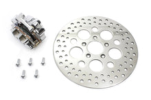 Load image into Gallery viewer, Chrome Front 4 Piston Caliper and 11-1/2 inch Disc Kit