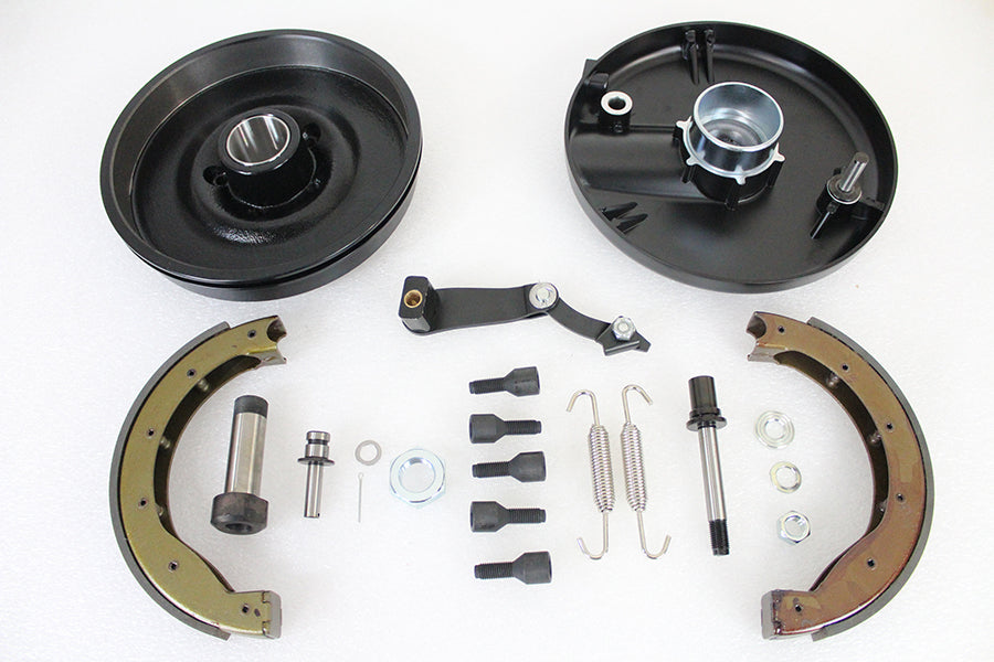 Front Brake Backing Plate Kit Black