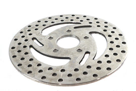 Edart 10-inch rear brake disc with razor style design, durable metal brake component for vehicle stopping power.