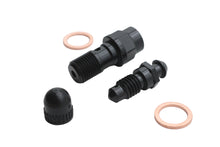Load image into Gallery viewer, Front Caliper Banjo Bolt and Bleeder Kit Black