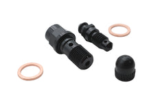 Load image into Gallery viewer, Front Caliper Banjo Bolt and Bleeder Kit Black