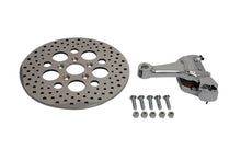 Load image into Gallery viewer, Chrome Rear 4 Piston Caliper and 11-1/2 inch Disc Kit