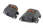 Black Front 1 Piston Caliper Set