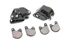 Load image into Gallery viewer, Black Front 1 Piston Caliper Set