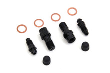 Load image into Gallery viewer, FLT Front Caliper Bleeder Screw Kit Black