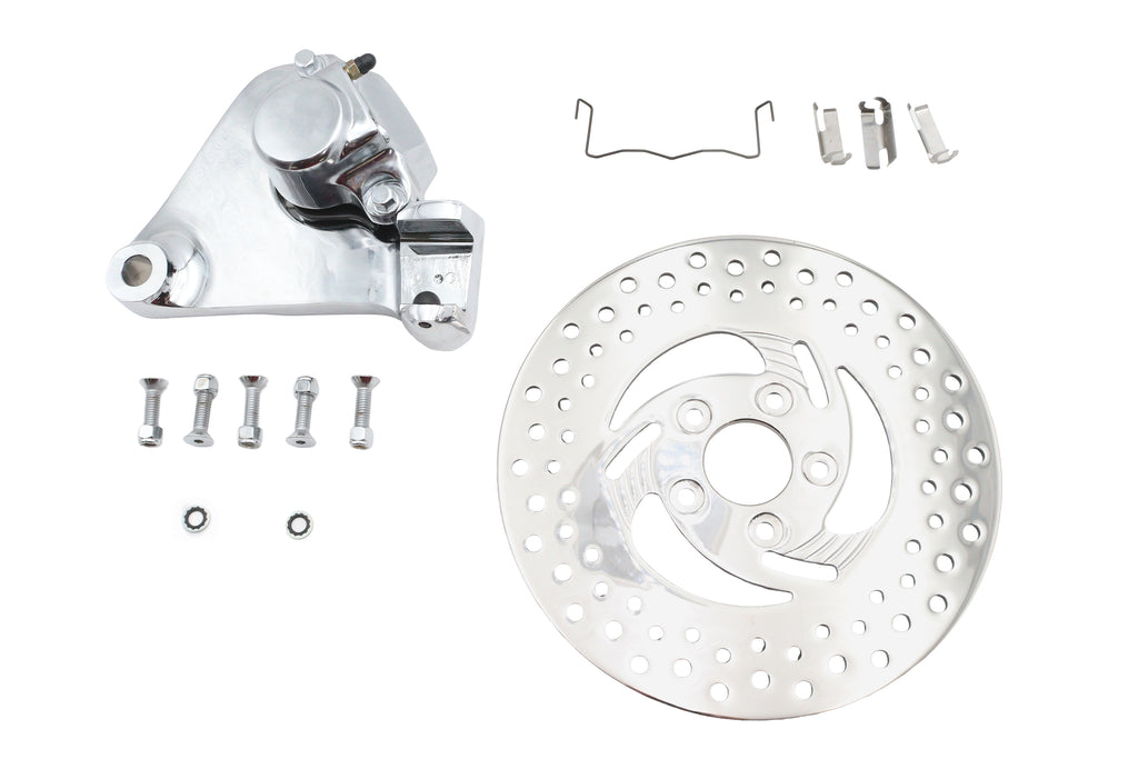 Black Rear 1 Piston Caliper and 11-1/2 inch Disc Kit
