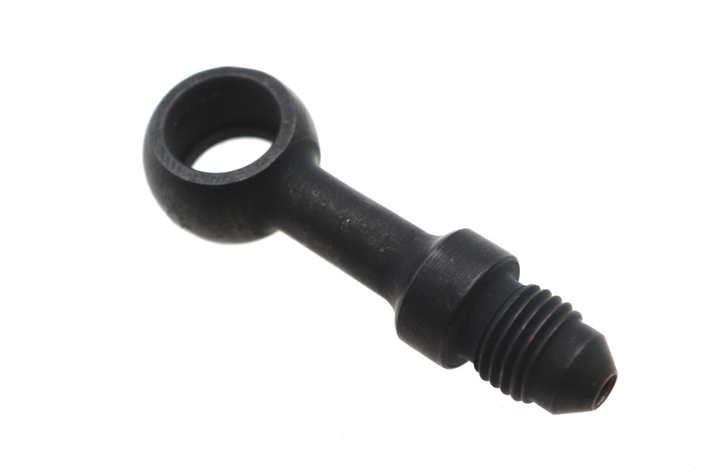 Black 12mm Banjo Brake Hose Fitting Straight