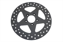 Duro 11-1/2 inch front brake disc with 5-spoke style, automotive brake rotor for vehicle braking system.