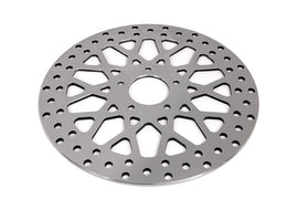 Edart 11.8-inch front brake disc with X-spoke style, showcasing the metal disc and detailed spoke design.