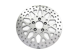 EDART 11.8-inch rear brake disc with X-spoke design, durable metal construction for motorcycle or vehicle braking system.